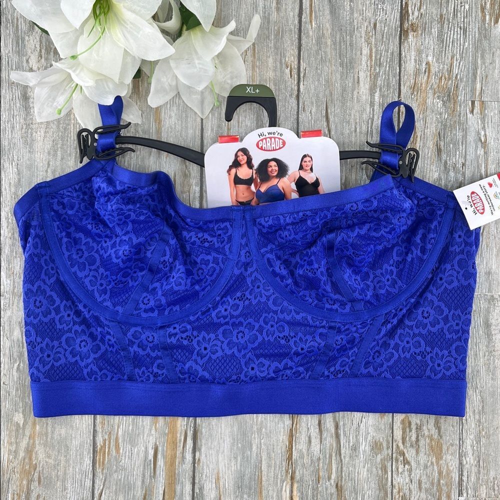 Parade Lace Bustier Bra Size XL+